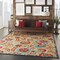 Homeroots 8 x 11 ft. Multi Color Mediterra Indoor & Outdoor Area Rug 384802 - alternate 3
